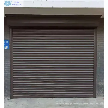 Alumínio Comercial Roll Up Shutter Door